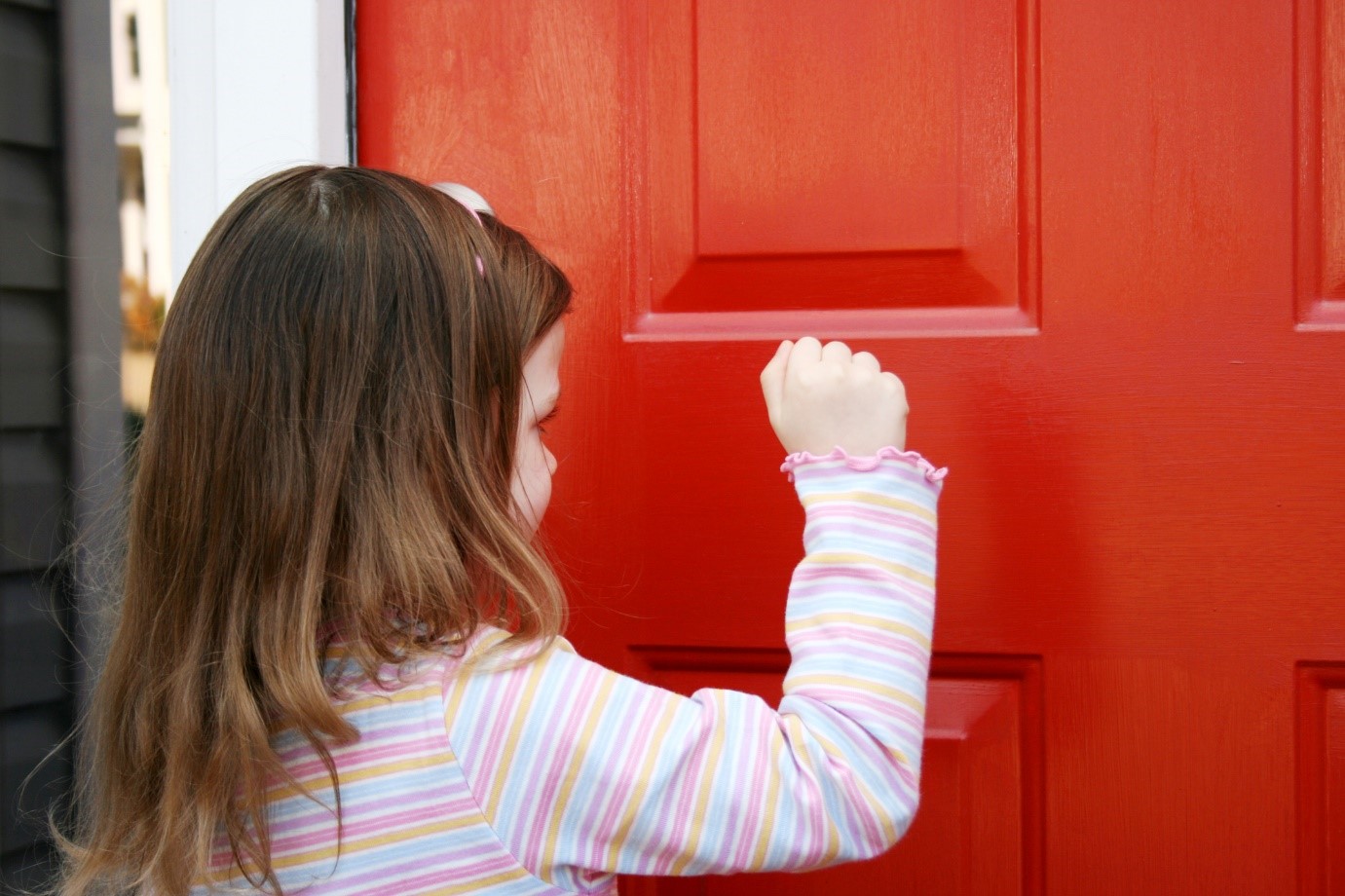 Knocking on people’s doors without a lawful excuse