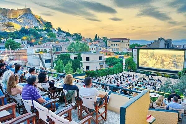 Enjoy outdoor cinemas at Acropolis, Athens